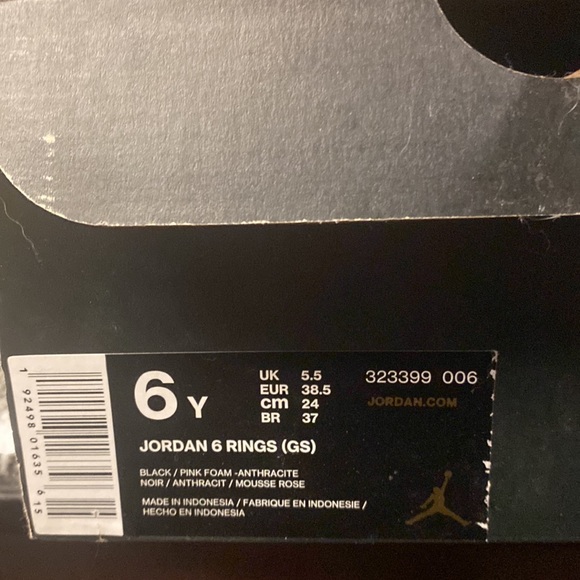 Jordan 6 rings - Picture 3 of 4